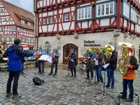 Musikalisch begleitet wurden wir am Samstag vom Posaunenchor Großaltdorf und am Sonntag vom Posaunenchor Vellberg.