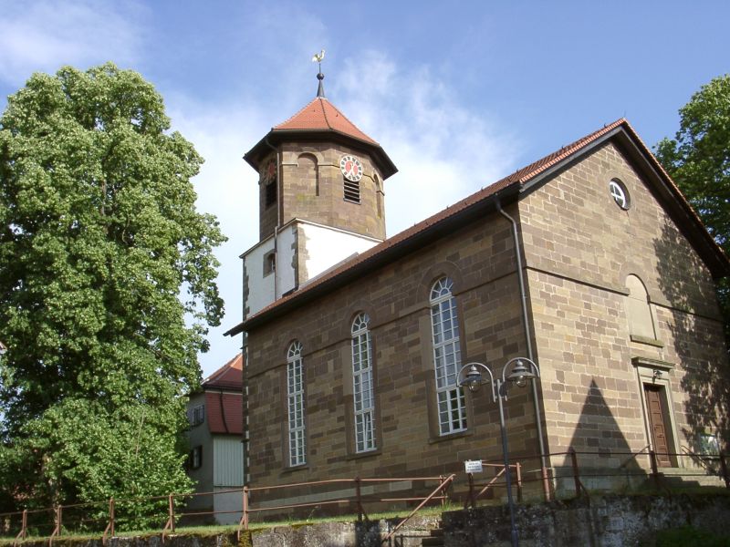  Ev. Kirche Lorenzenzimmern 