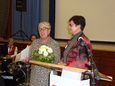 Danach fanden die Ehrungen von verdienten Bürgerinnen und Bürgern statt. Frau Monika Hirschner wurde für 40-jährige Leistungen als Übungsleiterin beim Kaschdalauscher Theaterverein geehrt.