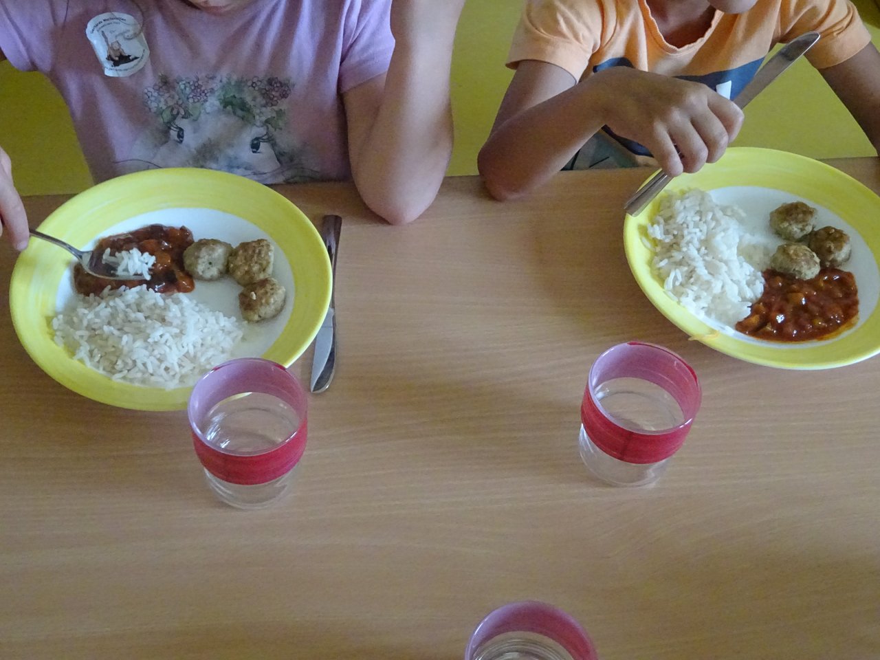 Warmes Essen im Kindergarten Markgrafenallee